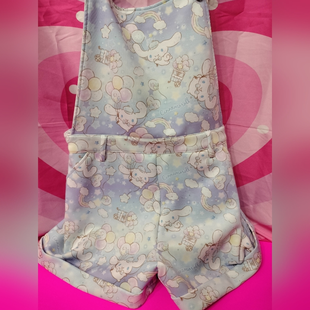 Cinnamon roll pastel overall